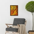 thumbnail image 2 of Abstract Hidden Tiger Camouflage Artwork Framed Wall Art Print A4, 2 of 4