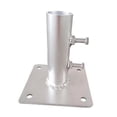 thumbnail image 1 of davian Scaffold Base Plate, Zinc Plate, Iron Replacement Part, 5.91 Inches X 5.91 Inches, Sturdy Construction, Scaffolding Accessories, 1 of 8