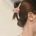 thumbnail image 3 of Pince à Cheveux Fleur: Cheveux Attraper Barrette Accessoire de Coiffure pour les Femmes Fille, 3 of 10