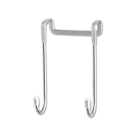 

Storage Hanger S Shape Dual Free Hanger Punching Cabinet Hook 304 Stainless Steel 4.5cm Door Coat Holder for Kitchen Bathroom