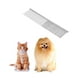 thumbnail image 4 of 2x Suministros Para Mascotas Dead Loose Hair Removal Peine De La Inoxidable Dog Dog Cat Dual Density Grooming Clean Brush Tamaño Del Accesorio P Sunnimix Peine del pelo del animal doméstico, 4 of 8