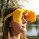 thumbnail image 5 of Visera con forma de mano divertida | Gorra con protección solar original | Gorro ajustable para protegerse del sol, ideal para fiestas de verano, festivales, 5 of 9