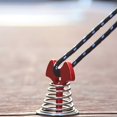 thumbnail image 4 of 10PCS Deck Anchor Pegs, Windproof Aluminium Alloy Fishbone Tent Stakes with Spring Buckle, Portable Wind Rope Anchor, Camping Tent Nail, 4 of 7