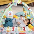 thumbnail image 6 of Bright Starts 5-in-1 Your Way Ball Play - Jumbo Play Mat Converts to Ball Pit Baby Gym, Newborns to Toddlers - Totally Tropical (Green), 6 of 10