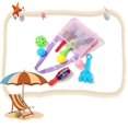 thumbnail image 4 of Bolso de playa infantil KAIYANG malla hueca y transparente 2 piezas COLOR 3, 4 of 5