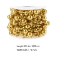 thumbnail image 4 of KAKOWELY 1 Roll Plastic Pearl String DIY Beads String Chain 10m-Length Spool Beading Chain,393.7X"X0.28"X0.28", 4 of 5