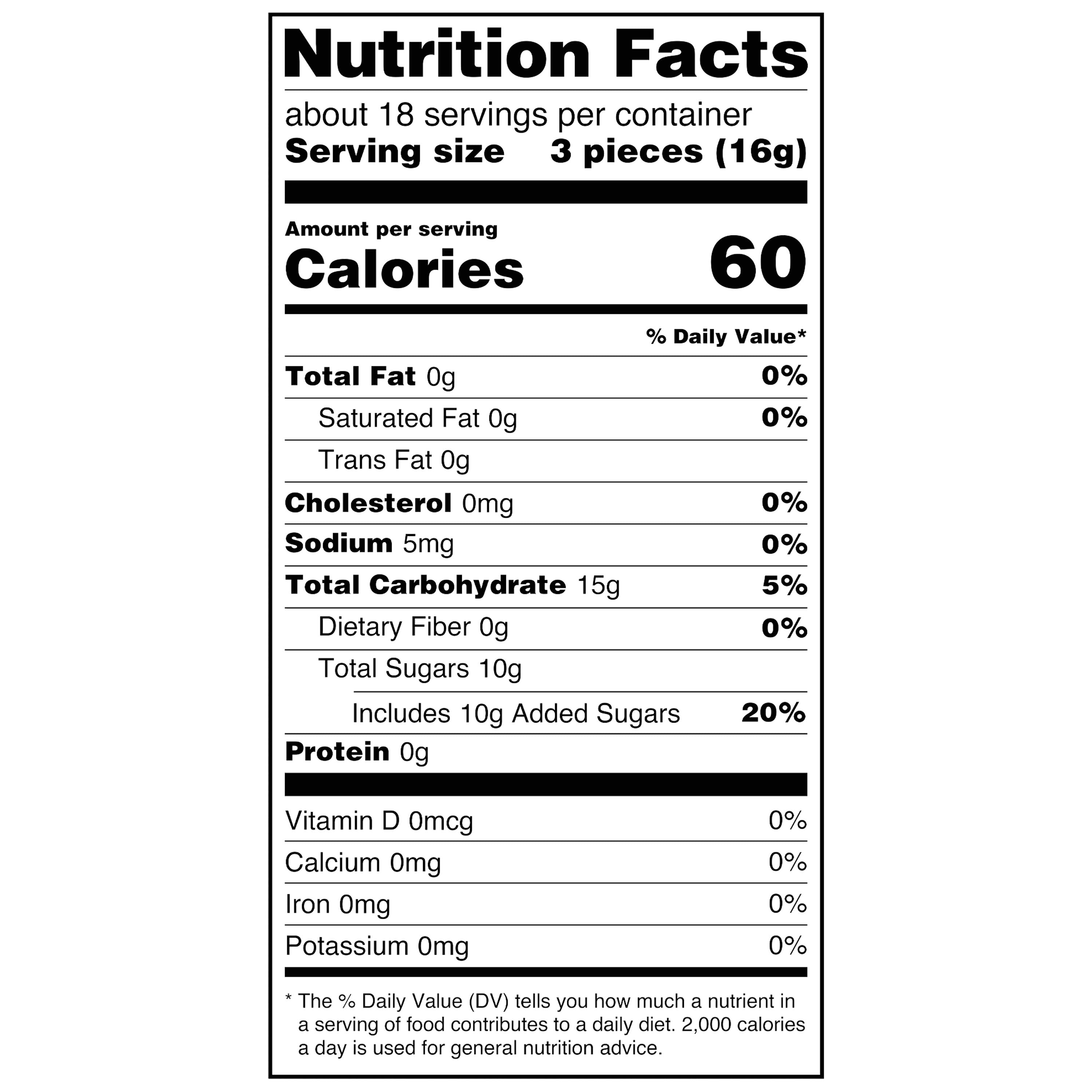 Great Value Spearmint Starlight Mints Hard Candy, Allergen-Free, 10 oz Bag