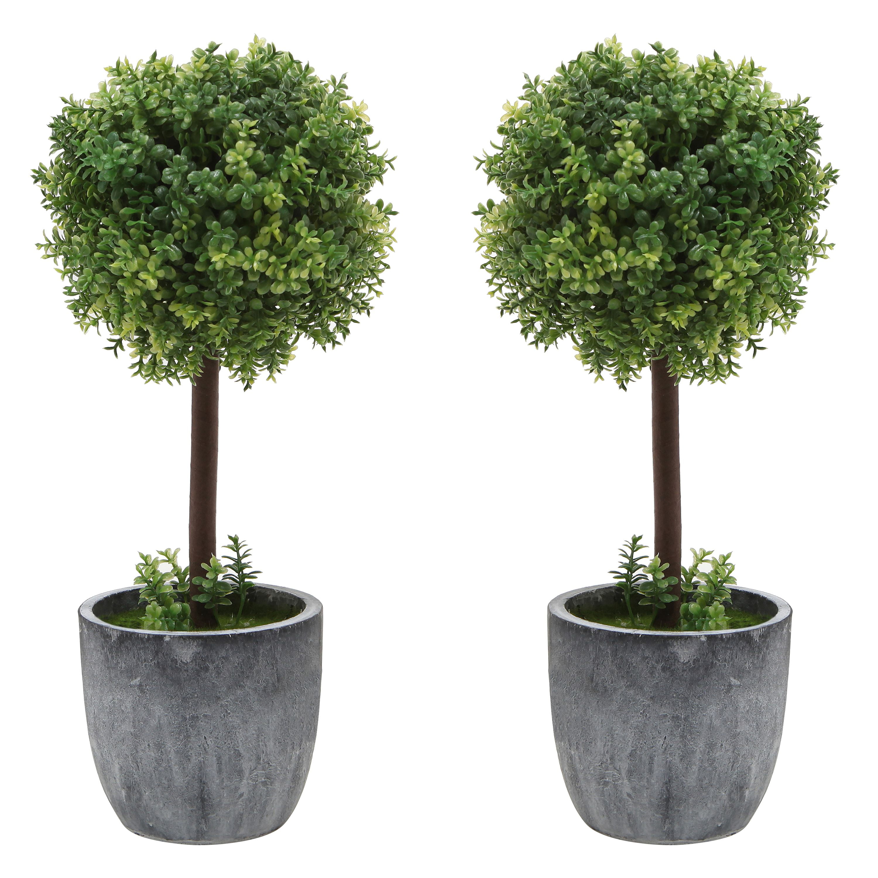 Artificial topiary trees outdoor