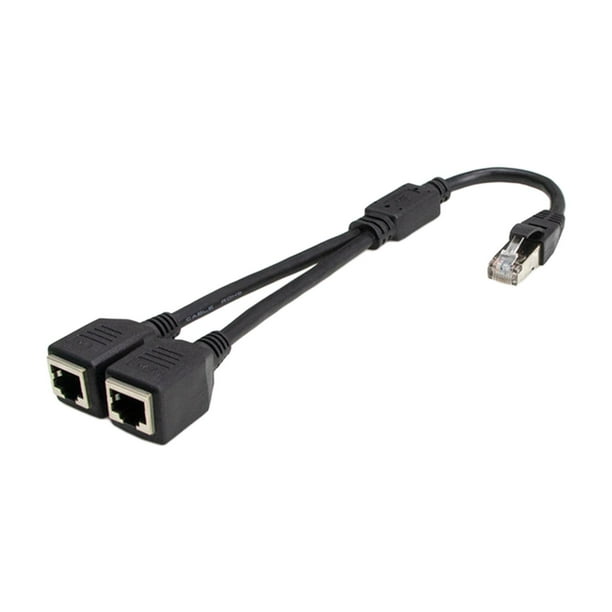 Splitter, Male to Female Net Adapter and Play Connector Laptop Computer