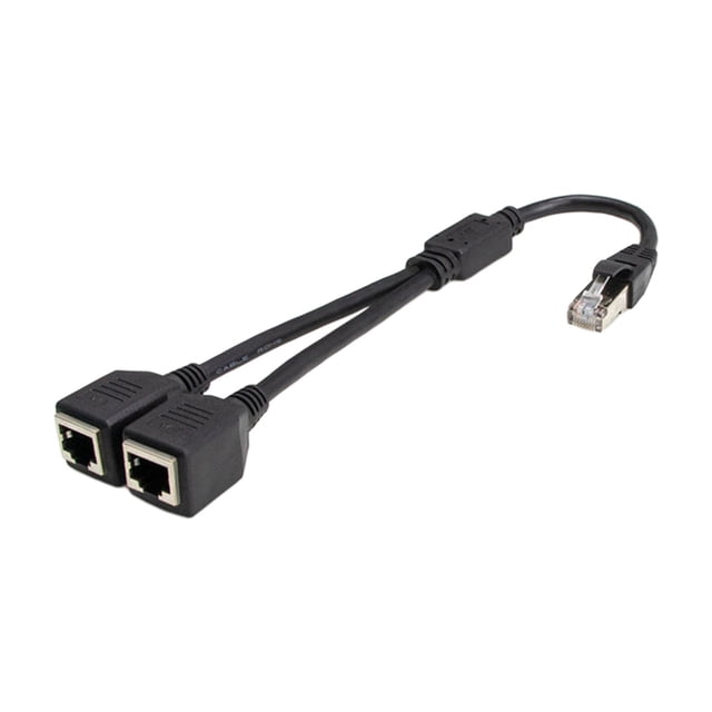 Adaptador divisor , conector de enchufe de para portátil Cable shamjiam Divisor Ethernet