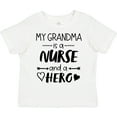 thumbnail image 3 of Inktastic My Grandma is a Nurse and a Hero Boys or Girls Toddler T-Shirt, 3 of 5
