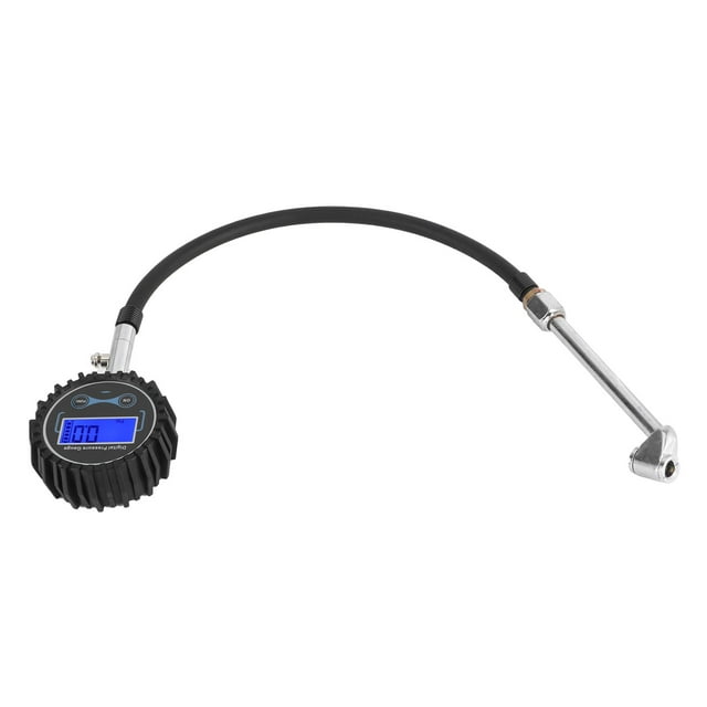 Inflador de Neuméticos Digitales, 3-200PSI LCD Pantalla Digital Inflador de Neumlico Calibre Con Llave Fuer de la Llave para Cualquier Camión de Automóvil para Motocleta RV