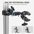 thumbnail image 4 of Soporte para cámara Neewer Double Super Clamp con Magic Arm, 4 of 7