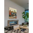 thumbnail image 6 of Marmont Hill "Inflating Beach Toy" by Stevan Dohanos Painting Print on Canvas, 6 of 7