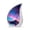 Yacht-2, variant on VALERASH 10 inch large boat urn - beach memorial urns for human ashes adult male & female blue teardrop cremation urn for ashes for women- 10 Inch