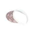 thumbnail image 4 of Top Headwear Two-Tone Weave Clip-On Visor - Pink, 4 of 5