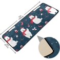 thumbnail image 2 of Kitchen Rugs and Mats Non-Skid Washable Runner Rugs Christmas Holly Berry Wrapping Pap Long 72x24 inch for Floor Cushioned Hallway Entryway Indoor 2x6, 2 of 7