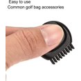 thumbnail image 4 of 4 pcs Mini Golf Club Brush Portable Pocket Groove Cleaner（black）, 4 of 5