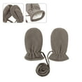 thumbnail image 2 of YUUZONE Polar Fleece Mittens with String Plush Gloves for Kids Winter Full Finger Mitten, 2 of 19