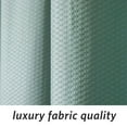 thumbnail image 2 of Microdry Luxury Water-Repellent Fabric Embossed Shower Curtain Liner for Bathroom, 72" x 72", Aquifer, 2 of 8