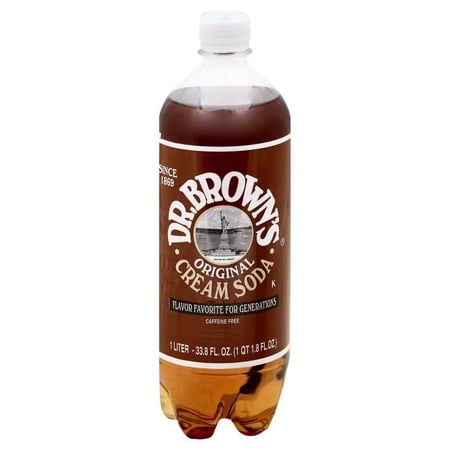 Canada Dry Bottling Dr Browns Cream Soda, 33.8 oz