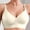 #25White, variant on Byworldtasic Womens Seamless Wireless Bra Scalloped Edge No‑Show Bralette Adjustable Thin Straps Soft Everyday Bra