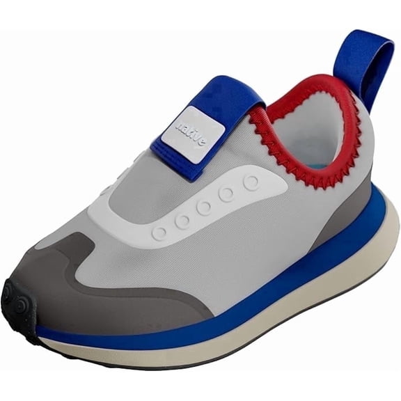 Native Shoes Robbie Dash Toddler Slip on Shoes, Kids Sneakers, Laceless Lightweight Foam Synthetic Upper, Machine Washable Casual Footwear