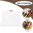 thumbnail image 2 of Fruit and Veggie Treats Box Rabbit Treats Box Covered Small Pets Snacks Box Plastic Reusable Treats Box, 2 of 6