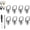 8PC,C, variant on D Rings Rivets for Purse, D Ring Bag Purse Hardware, Heavy Duty 360° Rotatable Crossbody Conversion Kit with Punch Tool Screwdriver for Handmade DIY Bag Straps and Leatherwork Accessories(8PC,D)