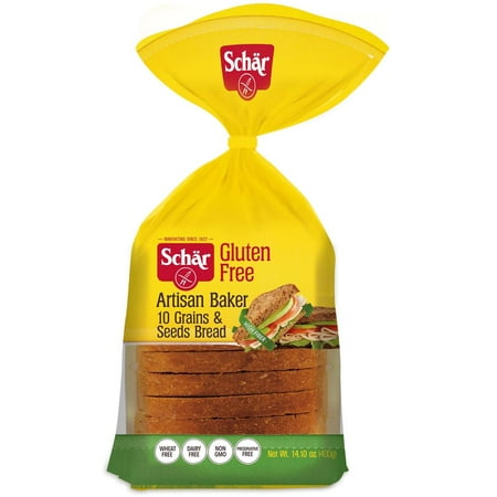 (Price/Case)Schar 1100690501 Gluten Free Artisan Baker 10 Grains & Seeds Bread 8-13.6 Ounce