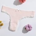 thumbnail image 4 of 6Pcs Seamlesses Thongs for Women Not Show Thong Underwear,Lady Breathable Bikinis Panty G-String Soft Undie,Tanga Gifts, 4 of 8