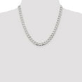 thumbnail image 5 of White Sterling Silver chain Curb Men's 20 in 8.1 mm, 5 of 5