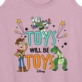 thumbnail image 3 of Toy Story - Toys Will Be Toys - Women's Racerback Tank Top, 3 of 5