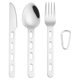 thumbnail image 1 of SOPOTUTU 3Jgo Kit De Cubiertos De Inoxidable Para Camping Y Restaurante Cuchillo Y, 1 of 7