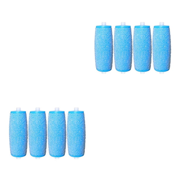 Soidarity Cabezal de molienda de pedicura Mineral, 4 Uds., herramienta de cabeza de rodillo de repuesto recargable Azul 2piezas Soidarity CBP122686