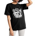 thumbnail image 2 of Dark Magic Book Fun Graphic Tee T-Shirts for Women Men, Short Sleeve Tops - Vintage Black, 2 of 5
