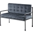 thumbnail image 2 of Sandy Grey Loveseat with Loose Back and Seat | In Primary Living Spaces | Allows Easy Adjustment and Comfort, 2 of 4