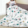 thumbnail image 6 of Sikiie Cartoon House Car Ultra-Soft Micro flannel Blanket Luxury All Seasons Warm Blanket for Bedding Sofa and Travel (4 sizes)-40"x30", 6 of 7