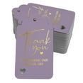 thumbnail image 1 of Inkdotpot Gold Foil Paper Hang Tags ThankYou For Sharing Our Special Day Bridal Shower-Baby Shower-Retirement-Wedding-Birthday Favor Tags 50 Pack, 1 of 6