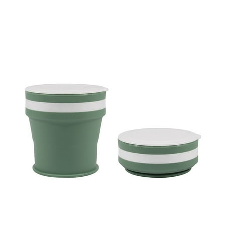 

YFan 170ml/270ml/350ml Water Cup Foldable Detachable Silicone Food Grade Drink Mug Household Supplies