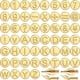 thumbnail image 1 of Juego de 56 Piezas de Puntas para Quemar Madera con Letras, Incluido el NúMero del Alfabeto para Manualidades en Madera, Tallado en Relieve de Bricolaje, 1 of 5