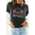 thumbnail image 3 of Girls Gone Glamping Girls Trip Cabin Graphic Tee T-Shirt, 3 of 7