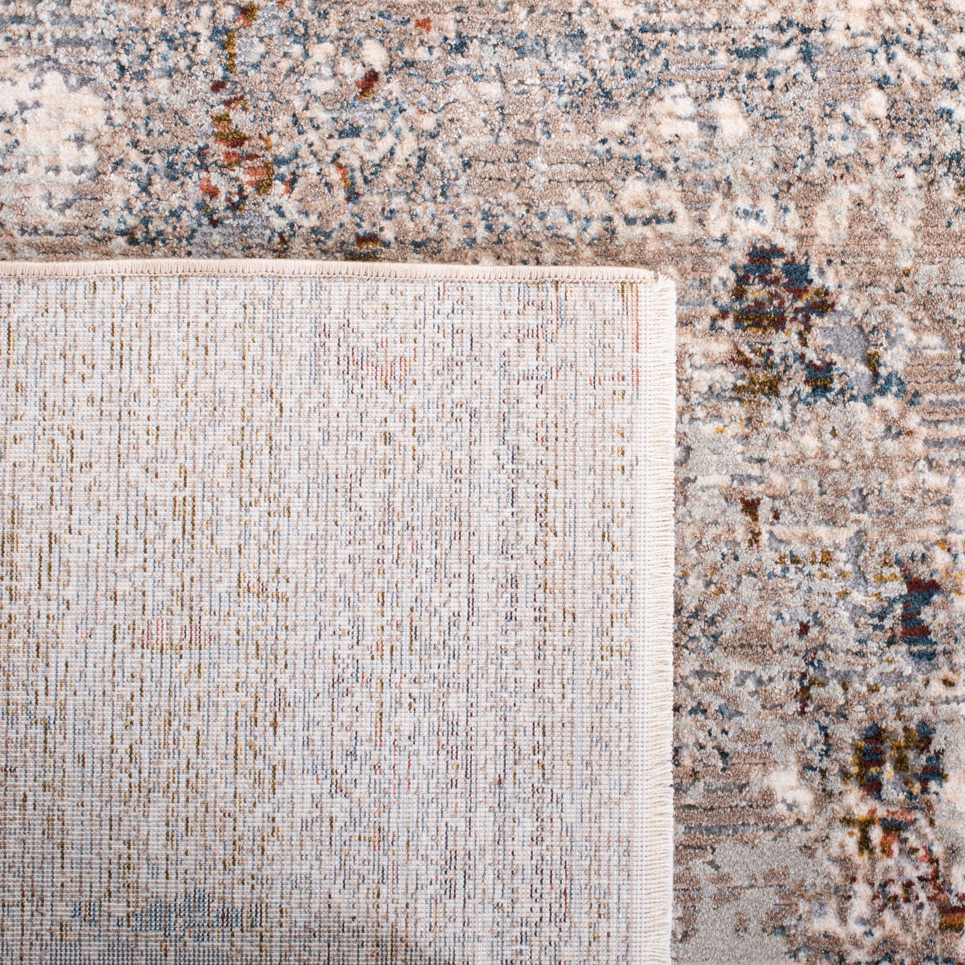 SAFAVIEH Limitee Sally Abstract Area Rug, Beige/Beige, 5'1" x 7'6"