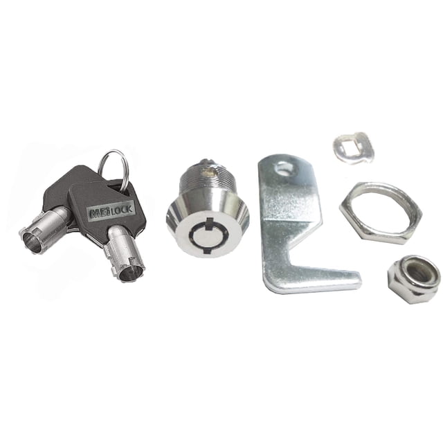 Cerradura para caja de herramientas M Lock Homak con 2 llaves, leva de 1,1"