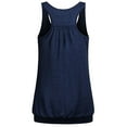 thumbnail image 2 of Baberdicy Camisole Tops for Women, Women Tank Top Sleeveless Casual Loose Blouse Tops Women's Tanks & Camis Navy, 2 of 3