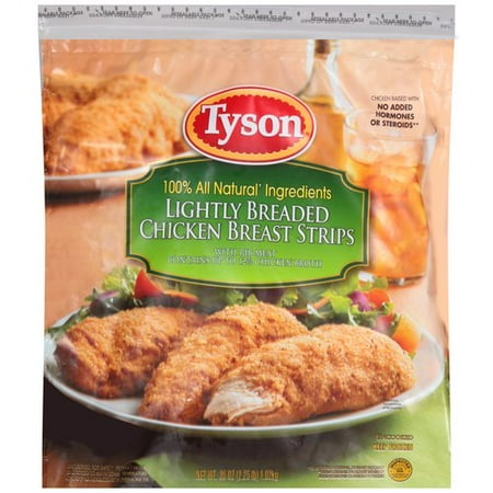 Tyson Lightly Breaded Chicken Strips