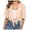 Beige, variant on Vivianyo HD Women's Sheer Chiffon Tie Front Cropped Cardigan, Summer Short Sleeve Lightweight Layering Shrug for Women, Women's Beige, Sizes S-2XL