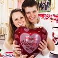 thumbnail image 6 of PMU Valentine’s Day Heart Shaped Polka Dot Hearts 18 Inch Mylar-Foil Balloon Valentine's Day, Proposal, Special Events, Photo Props Party Decoration and Accessories (5/Pkg) Pkg/1, 6 of 6