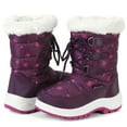 thumbnail image 6 of Apakowa Kids Girls Boys Insulated Fur Winter Warm Snow Boots (Toddler/Little Kid), 6 of 8