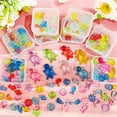 thumbnail image 7 of 6 Pieces Glittering Resin Sea Creature Figurines - Glow in Dark Turtle Seahorse Starfish, Mini Aquarium Decoration for Fish Tank, Colorful Underwater DIY Craft Charms, 7 of 7